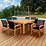 8 Person Outdoor Dining Table Lot 885857 ALLBIDS