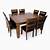8 seat dining room table