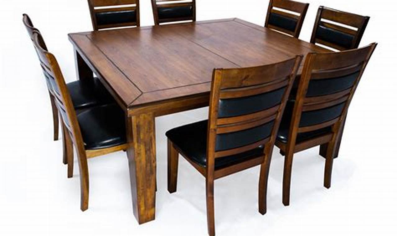 8 Seat Kitchen Table and Chairs: Seating and Style for Everyone