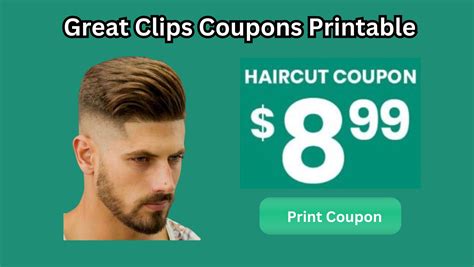 8 99 Great Clips Coupon Printable
