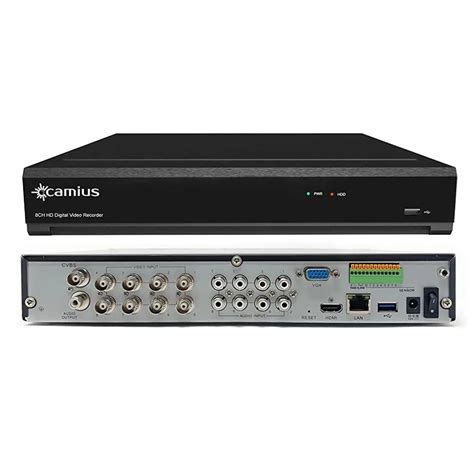 Unleash the Power of Surveillance with 8 Channel DVR - Amplify Your Security with 8 Audio Inputs!
