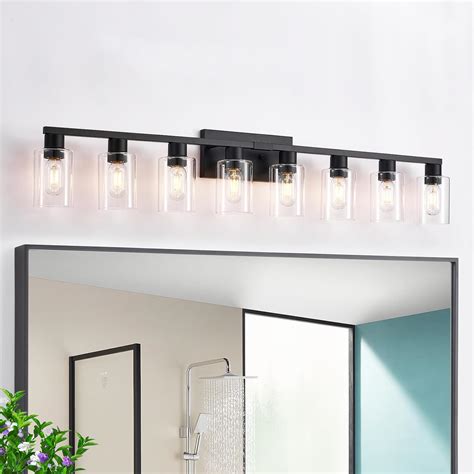 8 Light Bathroom Fixture