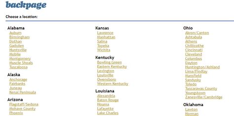 8 Things to Avoid When Using Backpage
