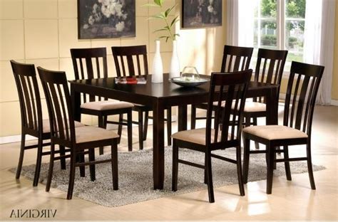 8 chairs dining room set