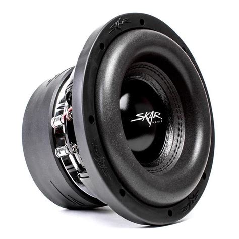 Skar Audio VD8 8" 600 Watt Max Power Subwoofer (Shallow Mount)