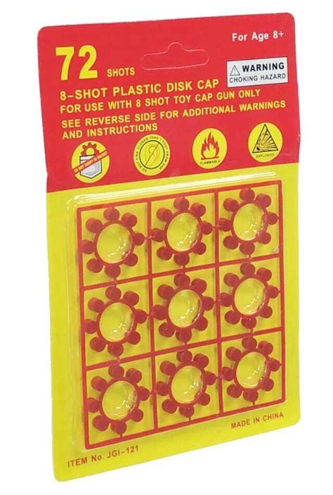 8 Shot Ring Caps Argos