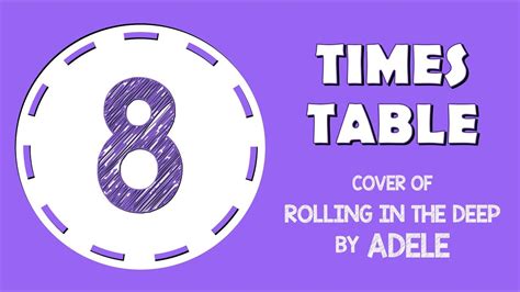 8 times table song adele