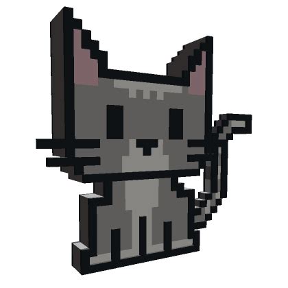 8-Bit Tabby Cat - Roblox