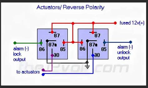 12v Reverse Polarity Switch Wiring Diagram