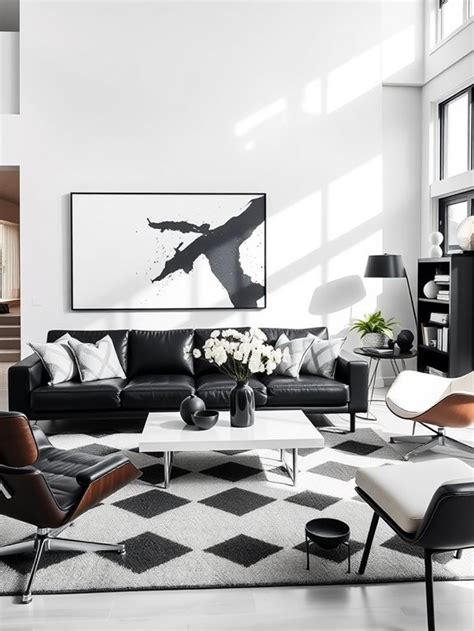 8. Get timeless style with a monochrome scheme