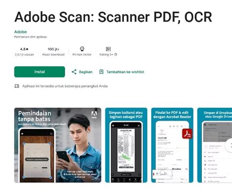 8. Adobe Scan
