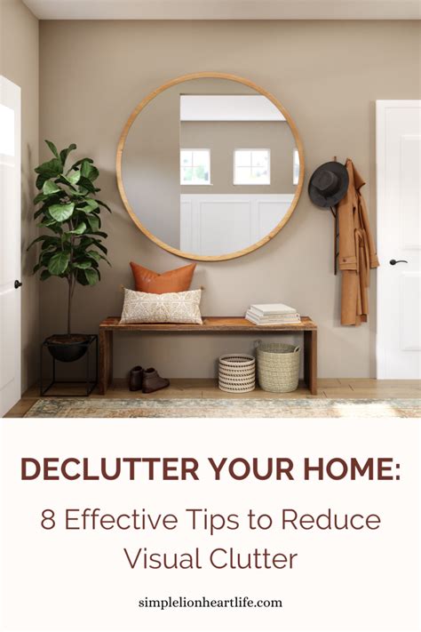 8. Be smart with storage to reduce visual clutter