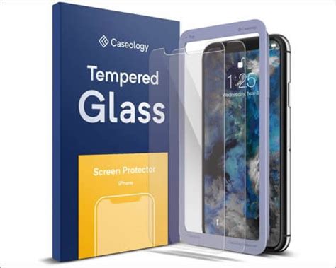 8. Caseology iPhone XR Screen Protector