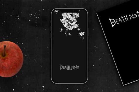 8. Death Note abstract wallpaper