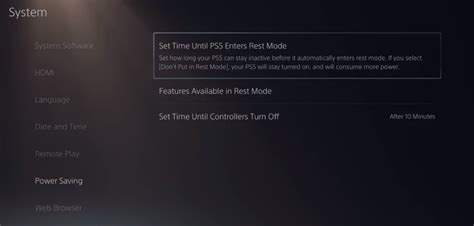 8. Disable Rest Mode