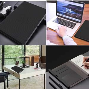 8. Farsler Fingerprint Encrypted Notebook with Leather Cover