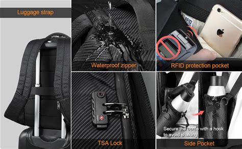 8. Fintie RFID Protection Laptop Backpack