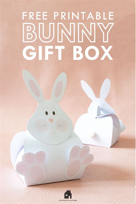 8. Making Adorable Bunny Treat Boxes for Sweet Treats