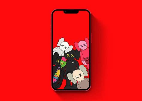 8. Multiple Kaws wallpaper