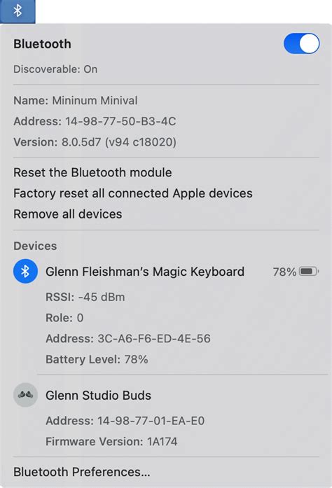 8. Reset Mac’s Bluetooth module