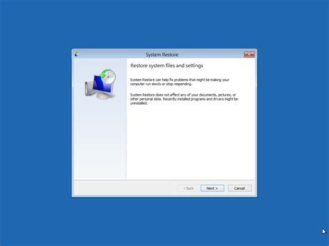 8. Restore Windows