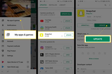 8. Update the Snapchat Application