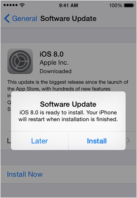 8. Update your iOS Version