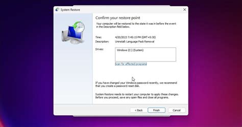 8. Use System Restore to Revert Windows 10