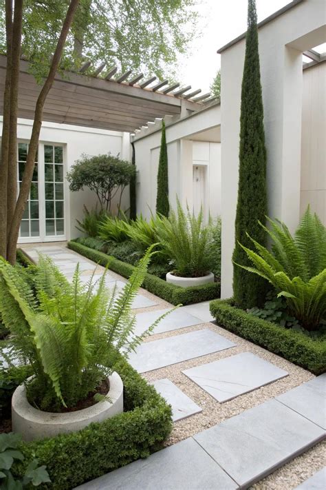 8. Use ferns to create a sculptural statement