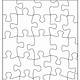 8.5 X 11 Puzzle Template