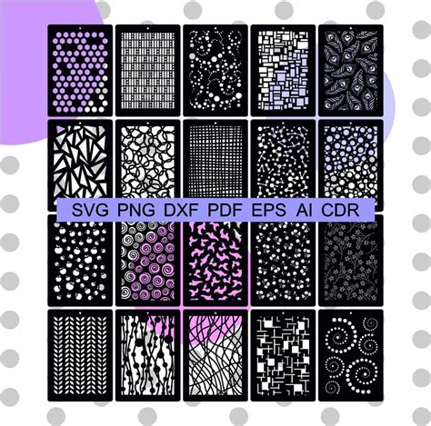 Download 807+ Texture Patterns Bundle SVG for Cricut
