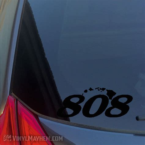 808 Car Stickers