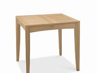 Bremen 80cm Extending Dining Table With Oak Finish Dining Tables