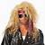 80s Rocker Wig Blonde Rockstar Men Costume Wigs Heavy Metal