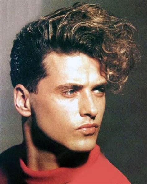 80s hairstyles male curly
