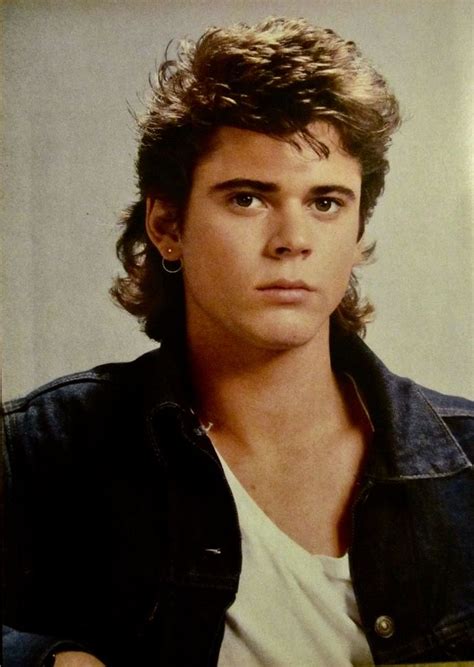 80s mullet hairstyle