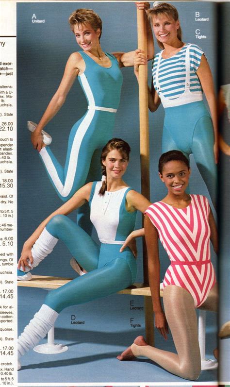 80s Workout Leotards
