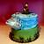 80th birthday cake ideas for fishing