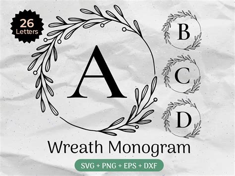 Download 810  The Monogram Svg Bundle Images Commercial Use DXF Files
