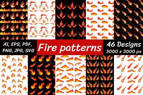 Download 816+ Fire Pattern Bundle Background Files