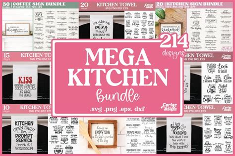 Download 84 Kitchen Bundle Files