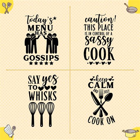 Download 84 Kitchen Bundle for Cricut