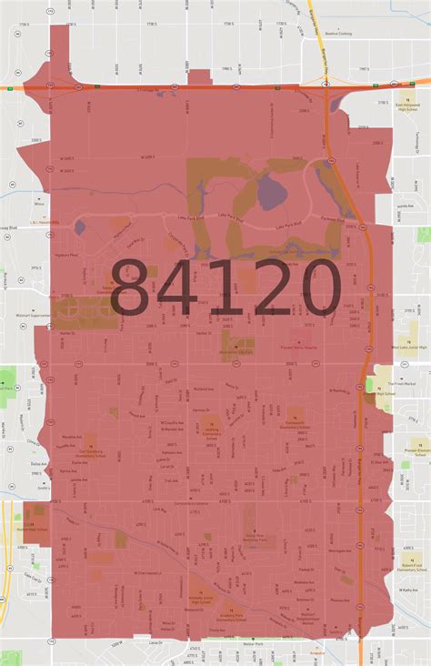 84120 Zip Code Map