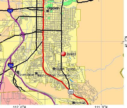 84403 Zip Code Map