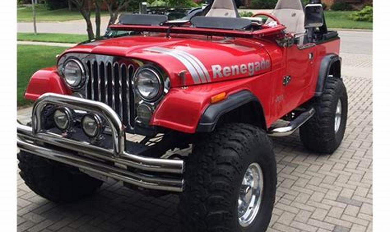 85 jeep cj7 for sale