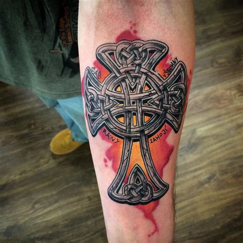 Inspirational 85 Celtic Cross Tattoo Designs &amp; Meaning 2023