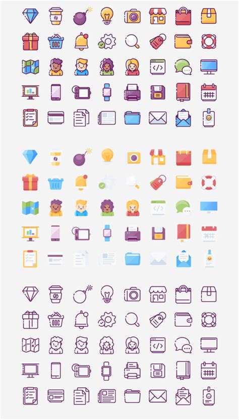 Download 852  70 Icons Bundle Images Files Free PSD Mockups