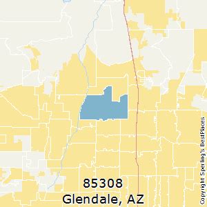 85308 Zip Code Map