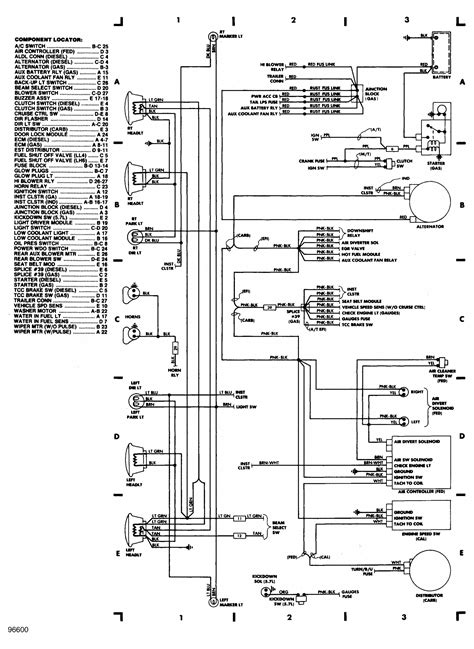 88 S10 Wiring Diagram Schematic