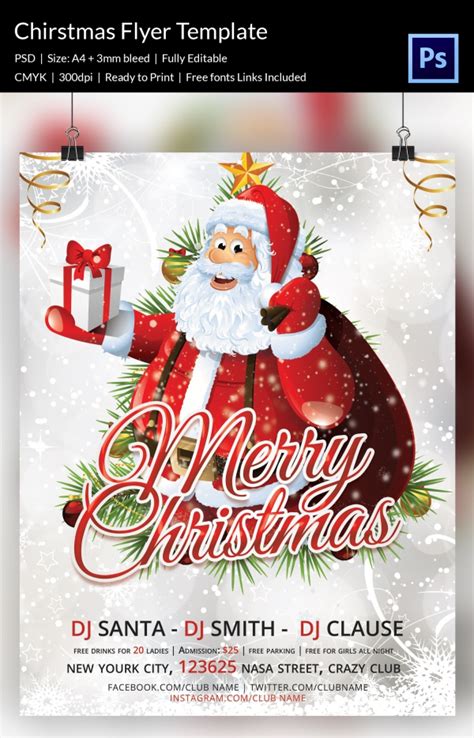 88+ Christmas Flyer Templates - PSD, AI, Illustrator, Word